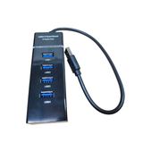 USB Hub 3.0 4 Port Super Speed 5Gbps – Ekspansi Slot USB Laptop & PC dengan LED Indikator - foto 5