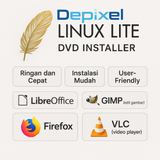 Linux Lite 7.8 DVD Installer OS Ringan Ubuntu 24.04 LTS Mirip Windows 64-bit Support 2029 - foto 5