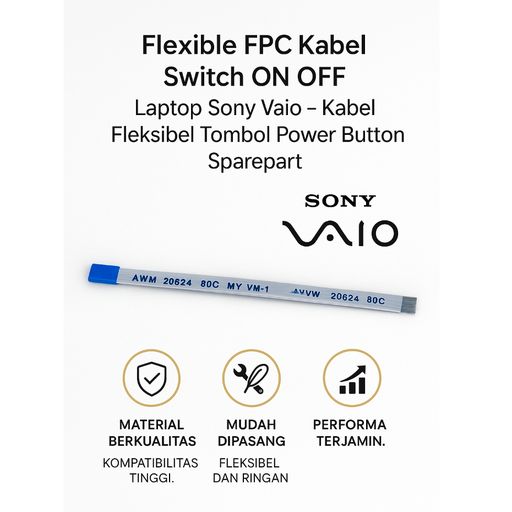Kabel Flexible FPC Switch ON OFF Laptop 