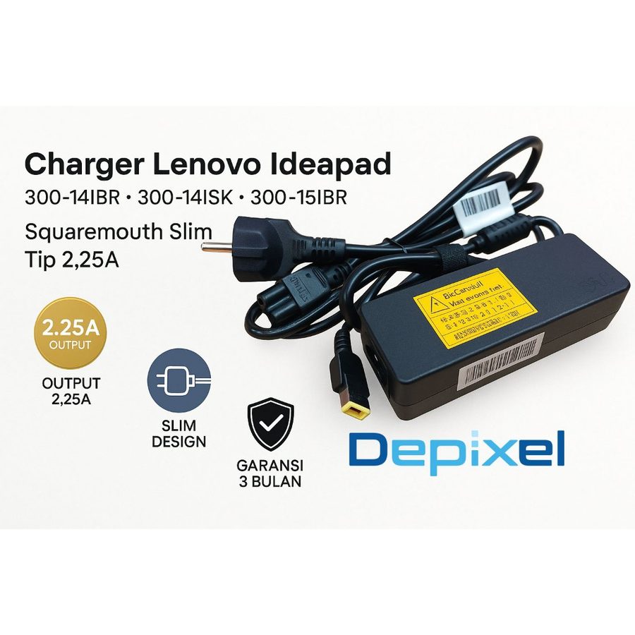 Charger Casan Adaptor ThinkPad T440 T450 T460 T470 Helix Slim Tip 45W