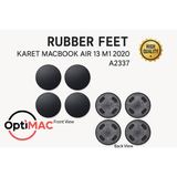 1Set Rubber Feet Karet MacBook Air 13 M1 2020 A2337 - foto 2