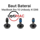 Baut Baterai MacBook Pro 15 Inch Unibody A1286 1pcs - Sekrup Screw Baterai 2009 2012 - foto 3