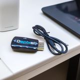 Depixel Adaptor HDMI ke VGA + Port Audio – Converter Kompatibel PC, Laptop, Proyektor, Layar VGA - foto 2