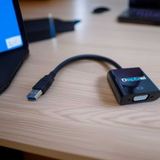 Converter USB Type A 3.0 To VGA FHD 1080p Adapter 15cm PC Laptop Tablet Monitor Proyektor Depixel - foto 2