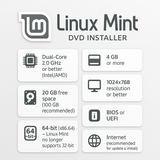 Linux Mint DVD Installer OS Cepat Ringan Stabil Cocok Laptop Lama & Baru Bahasa Indonesia - foto 6