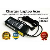 Charger Casan Adaptor Acer Aspire E5-475G 4755G 3820T 5.5x1.7mm 65W - foto 1