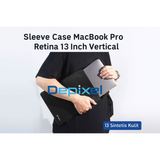 Sleeve Case Laptop MacBook Pro Retina 13 Inch Vertical - foto 4