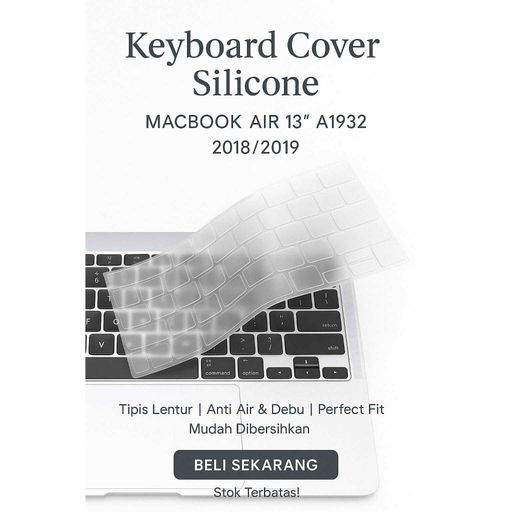 Keyboard Cover Silicone MacBook Air Reti