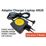 Charger Adaptor Casan Asus X200 X200CA X200MA Chromebook C200 4.0x1.35mm 19V 1.75A 33W - foto 1