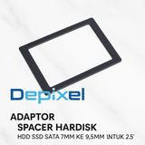Spacer Hardisk Hdd Ssd Sata 2.5 Inch 7 mm Ke 9.5 mm Adapter Harddisk - foto 2