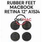 Rubber Feet MacBook Retina 12 Inch A1534 Karet Kaki 2pcs Anti Slip - foto 1