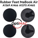 2pcs Karet Kaki MacBook Air A1369 A1466 A1370 A1465 Rubber Feet Pengganti - foto 1