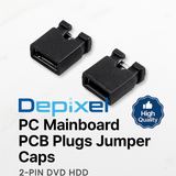 PC Mainboard PCB Plugs Jumper Caps 2-pin DVD HDD  - foto 5