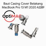 Baut Casing MacBook Pro 13 A2289 M1 2020 Back Cover Screw Sekrup Pentalobe 1pcs - foto 3