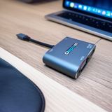 Converter USB Type C to HDMI 4K VGA PD Charging 5Gbps Aluminium Depixel MacBook Laptop - foto 4