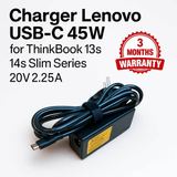 Charger Casan Type C 45W USB-C 20V 2.25A ThinkPad X1 Carbon T14 T14s E14 T16 - foto 1