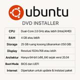 DVD Installer Ubuntu Linux Kaset Distro Populer Stabil Desktop Server 64bit Ramah Pengguna - foto 5