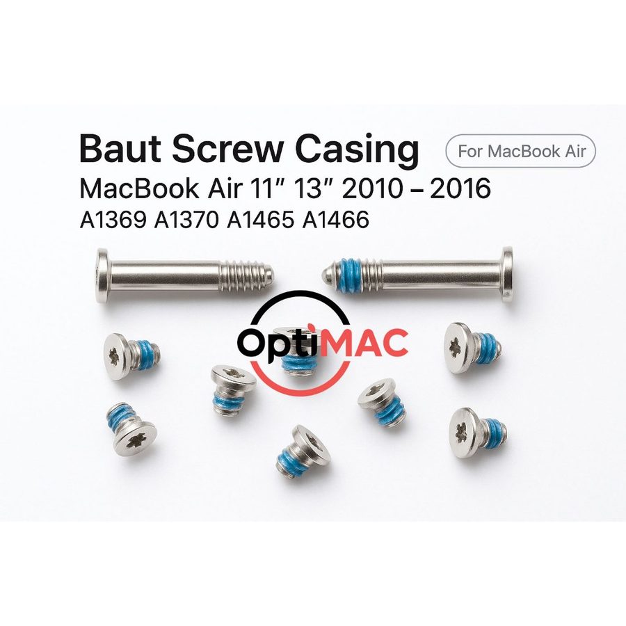 1pcs Baut Casing Macbook Air 11 13 A1466 A1465 A1369 A1370 Screw Sekrup