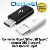 Converter Micro USB to USB Type-C – Adapter OTG Charger & Data Transfer Cepat - foto 2