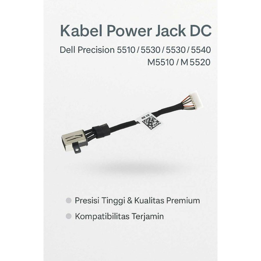 Kabel Power Jack DC Dell Precision 5510 5520 5530 5540 M5510 M5520