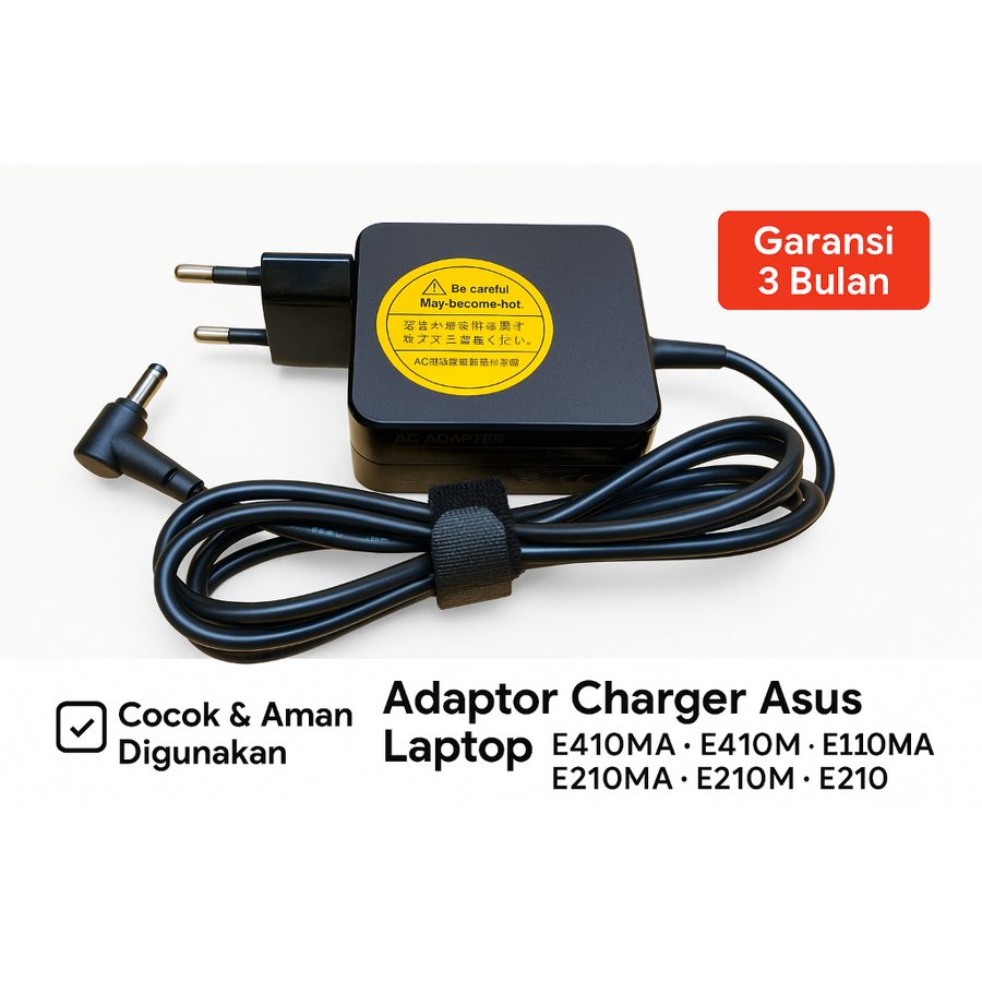 Charger Adaptor Casan Asus X441M X441N X441S E410 4.0x1.35mm 19V 1.75A 33W