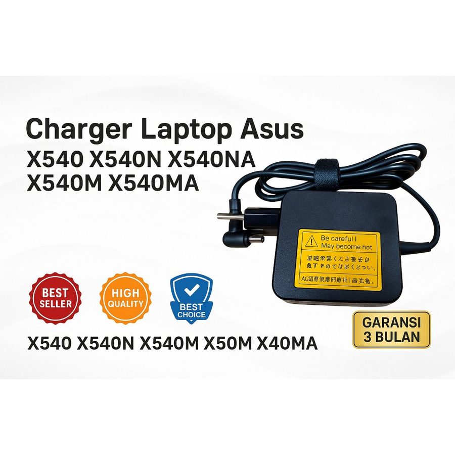 Charger Casan Adaptor Asus X540 X540N X540NA X540M X540MA 4.0x1.35mm 19V 2.37A 45W