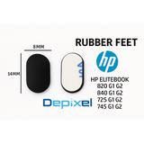 Rubber Feet Karet Kaki Laptop HP 820 840 G1 G2 Gen1 Gen2 Pengganti 1pcs 12.85mm - foto 2