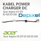 Kabel Power Charger DC Acer Aspire V3-571 E1-521 E1-531 - foto 3