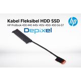 Kabel Fleksibel HDD SSD HP Probook 430 440 445r 455r 450 G6 G7 Flex 4.5cm 10 Pin Konektor - foto 3