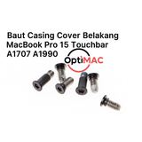Baut Casing MacBook Pro 15 Inch Touch Bar A1707 A1990 Screw Pentalobe Set - foto 6