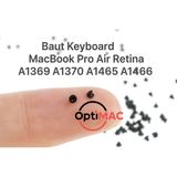 Baut Keyboard MacBook 5pcs Sekrup Screw A1278 A1286 A1297 A1369 A1370 A1465 A1466 A1398 - foto 4