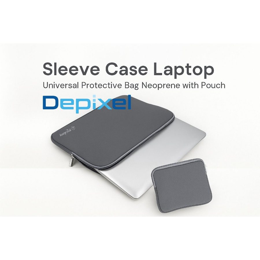 Sleeve Case Laptop Universal Tas Macbook Notebook Netbook 11 12 13 14 15 Inch Neoprene Pouch Bag