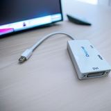 Converter Mini DP DisplayPort To HDMI DVI VGA Adapter 1080p Thunderbolt Macbook Windows Laptop - foto 4