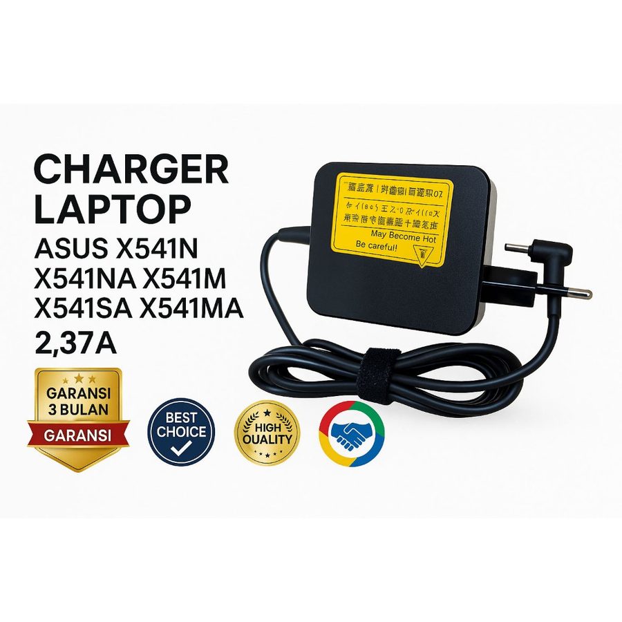 Charger Casan Adaptor Asus X541 X541N X541NA X541S X541SA 4.0x1.35mm 19V 2.37A 45W