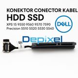 Kabel Flex HDD Connector Dell XPS 15 9550 9560 9570 7590 Precision 5510 5520 5530 5540 - foto 5