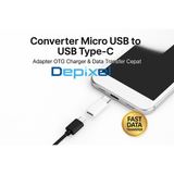 Converter Micro USB to USB Type-C – Adapter OTG Charger & Data Transfer Cepat - foto 4