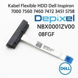 Kabel Flex HDD Dell Inspiron 7560 7460 7472 3451 5758 NBX0001ZV00 08FG2F 6.8cm 11 Pin - foto 3