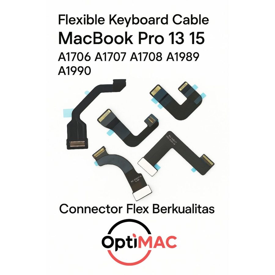 Kabel Flexible Keyboard MacBook Pro A1706 A1707 A1708 A1989 A1990 Connector Flex
