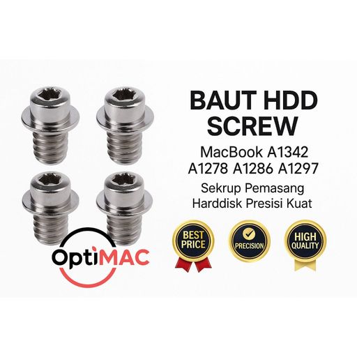 Baut HDD Screw MacBook A1342 A1278 A1286