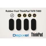 Karet Kaki Laptop Rubber Feet Lenovo Thinkpad T470 T480 Anti Slip Pengganti 1pcs - foto 3