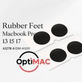 Rubber Feet MacBook Pro 13 15 17 Inch A1278 A1286 A1297 Karet Kaki 2pcs - foto 2