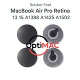 Rubber Feet MacBook Pro Retina 13 15 A1398 A1425 A1502 Karet Kaki 2pcs - foto 3