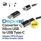 Converter Micro USB to USB Type-C – Adapter OTG Charger & Data Transfer Cepat - foto 6