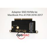 Adapter SSD NVMe M.2 ke MacBook Pro A1708 2016 2017 Konverter PCIe NFHK N-1708A - foto 2