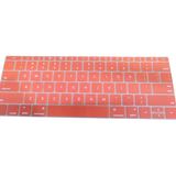 Keyboard Cover Silicone MacBook 12 Inch A1534 2015 2016 2017 Membran Tipis Anti Air Debu Pelindung - foto 4