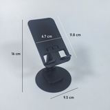 Holder HP Meja Lipat Adjustable Phone Stand Dudukan Ponsel Universal Anti Slip - foto 2