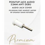 Penutup Jack Audio 3.5mm Anti Debu – Pelindung Port Headset Laptop HP Speaker Tahan Kotoran - foto 1