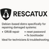 Rescatux Rescue Disks Debian based: Distro Linux untuk Memperbaiki Sistem yang Bermasalah - foto 1