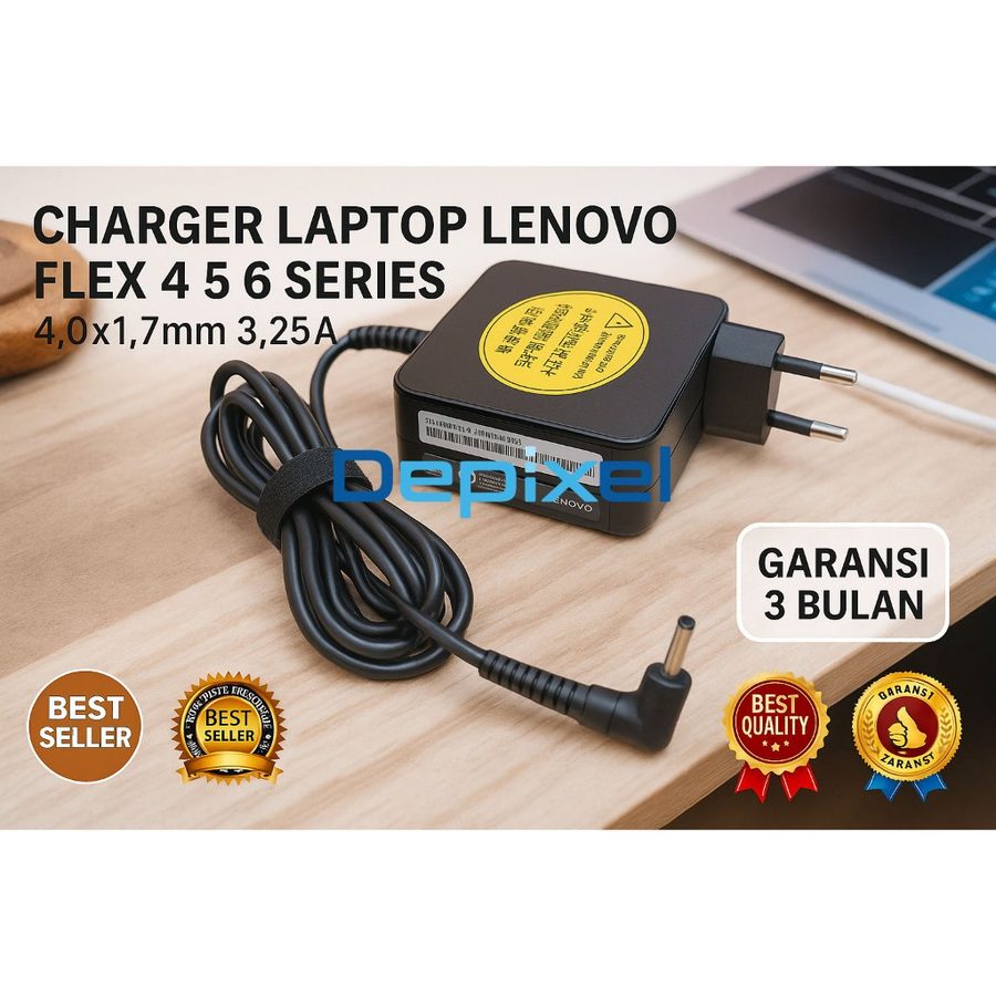 Charger Adaptor IdeaPad D330 10IGM Tablet IdeaPad Slim 1 4.0x1.7mm 65W
