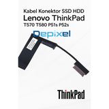 Kabel Konektor Flex HDD SSD Lenovo ThinkPad T570 T580 P51s P52s PN 450.0AB04.0001 - foto 2
